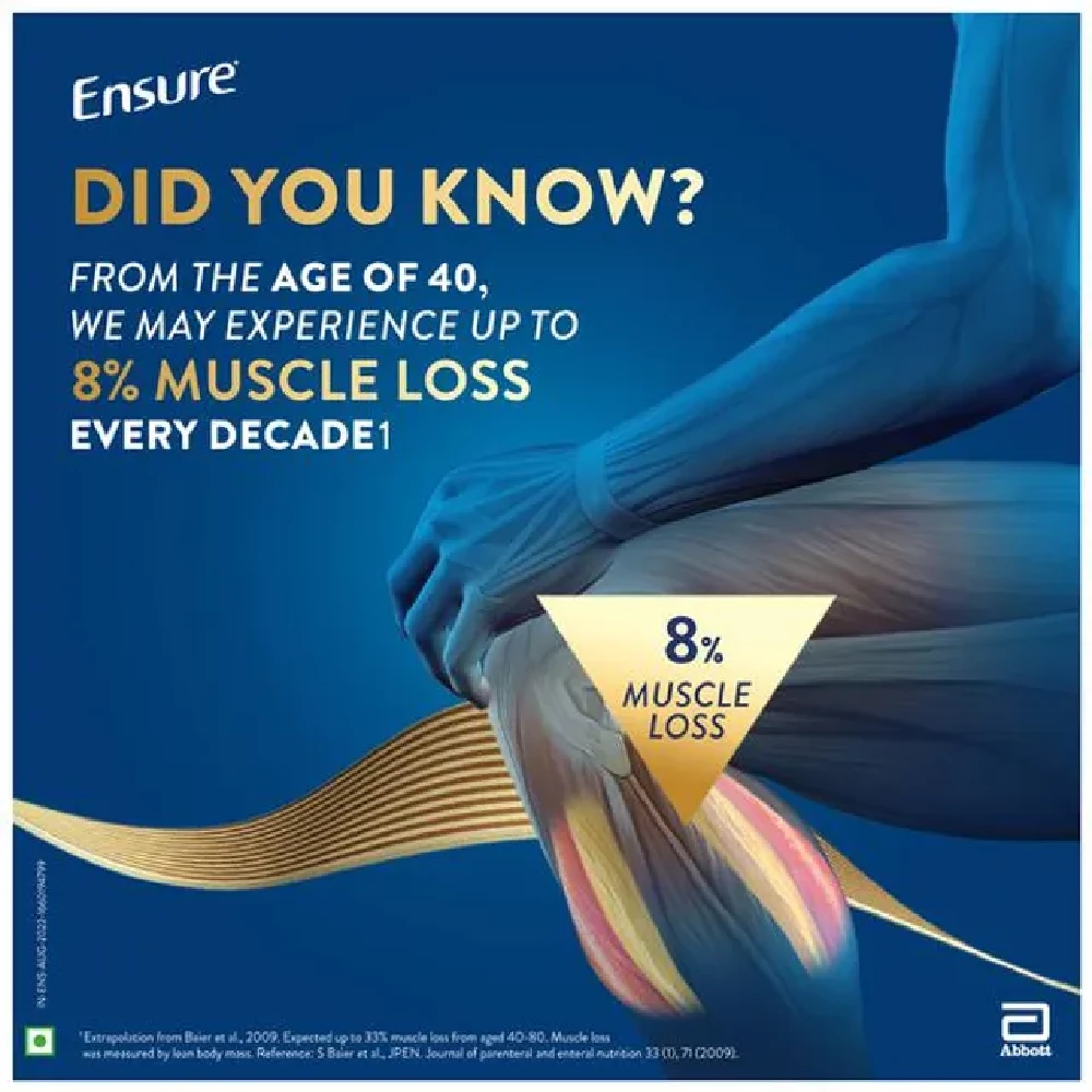 Ensure Nutritional Powder Vanilla Flavour, 400 g-5.webp